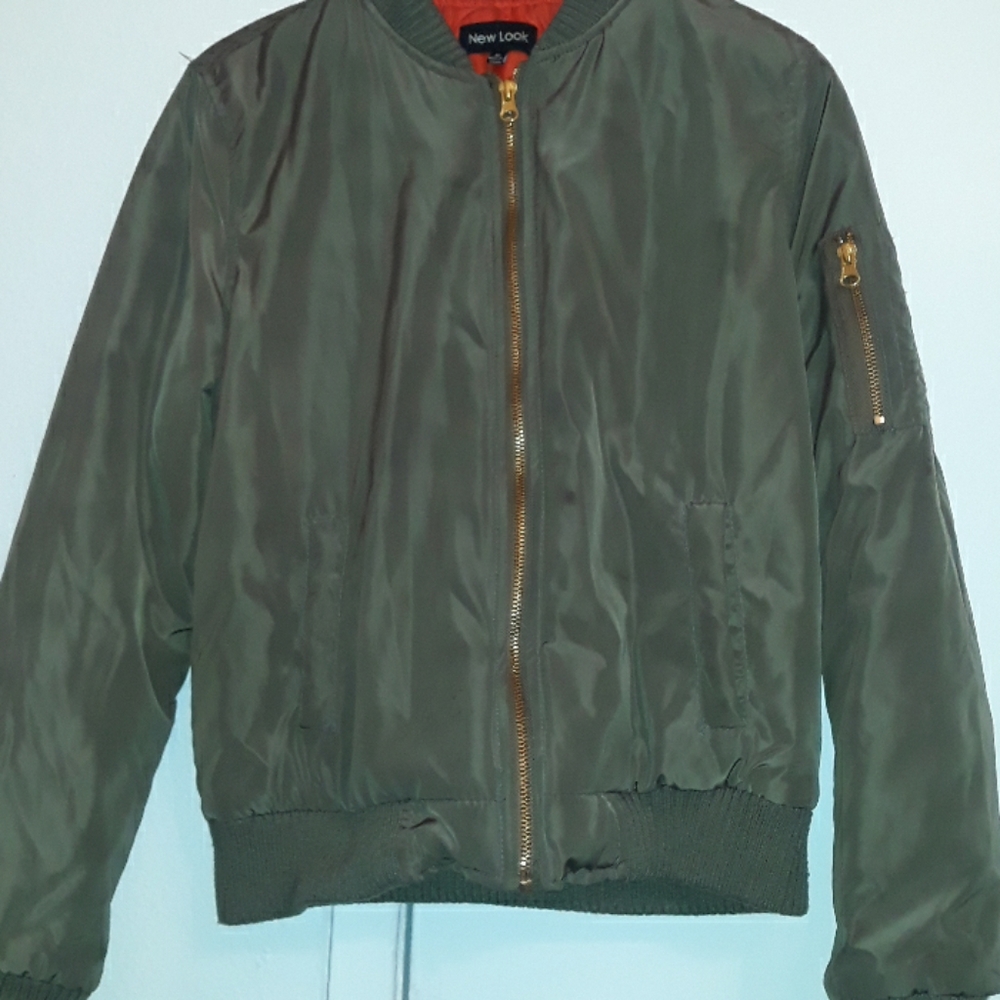 Army green jacket
